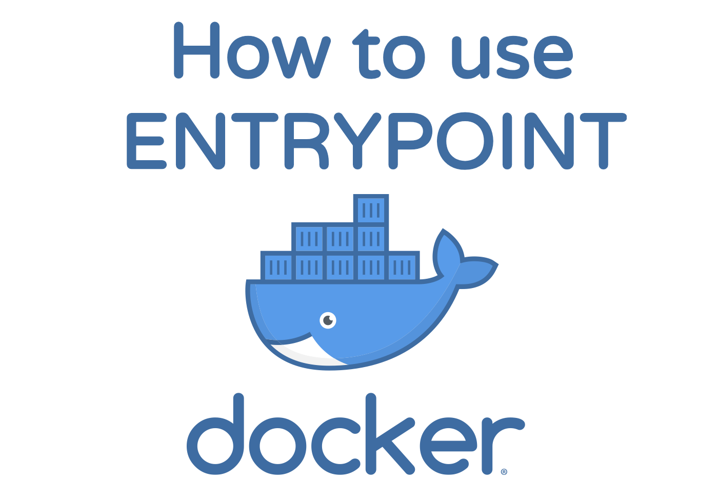 Override with an inline entry point on docker-compose.yml